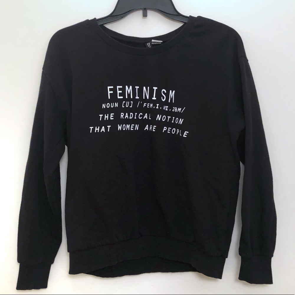 H&M Feminishm Definition Sweatshirt Pullover